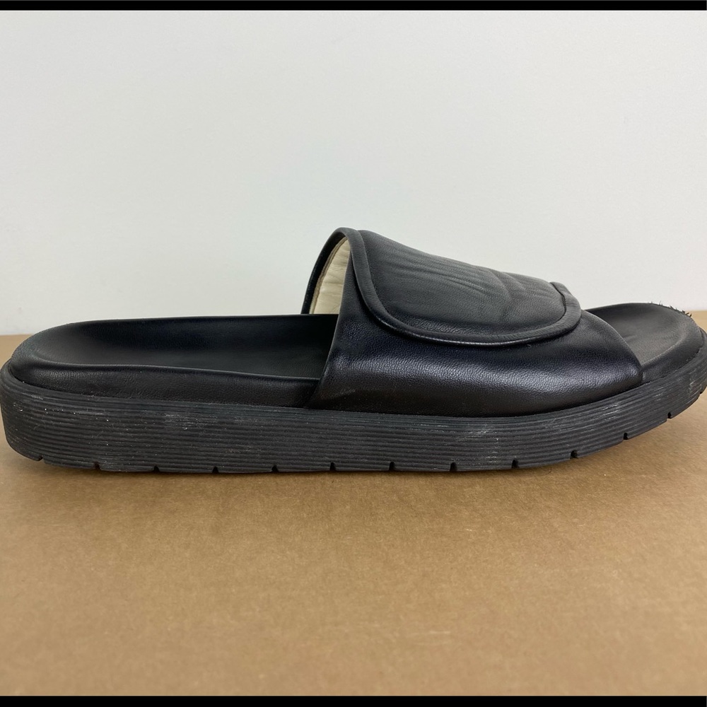 Helmut Lang Slide Sandals In Black In Size 39 - image 8